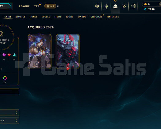 TR Unranked | 2 Kostüm - 29 Hero | LoL Hesap