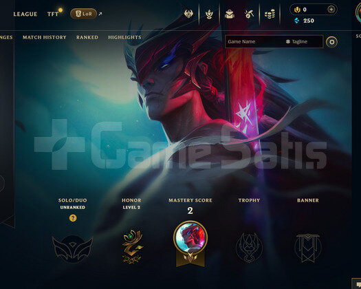 EUW Unranked | 25 Hero - 3 İade Hakkı | LoL Hesap