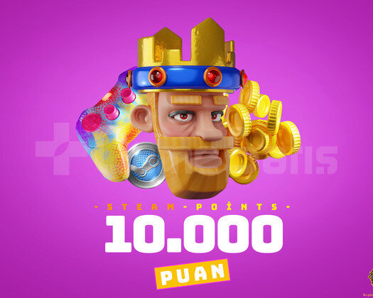 10.000 STEAM PUANI + Garanti
