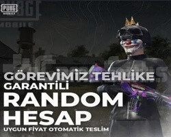 GÖREVİMİZ TEHLİKE GARANTİLİ PUBGM RANDOM HESAP