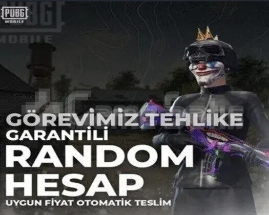 GÖREVİMİZ TEHLİKE GARANTİLİ PUBGM RANDOM HESAP