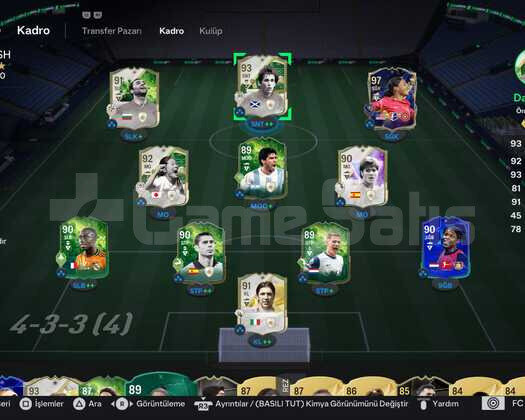 FC 25 PS5/4 HESABI DALGLISH VE TOTY