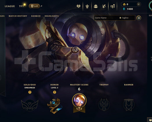 EUW Unranked | 24 Hero - 3 İade Hakkı | LoL Hesap