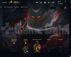 EUW Unranked | 2 Kostüm - 25 Hero | LoL Hesap