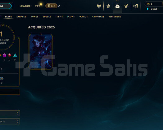 EUW Unranked | 1 Kostüm - 24 Hero | LoL Hesap