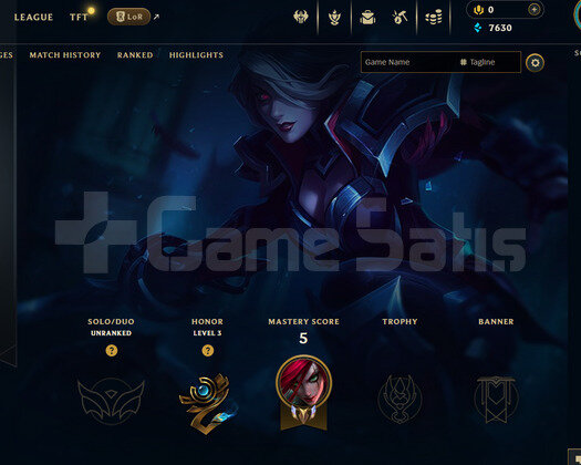 EUW Unranked | 1 Kostüm - 24 Hero | LoL Hesap