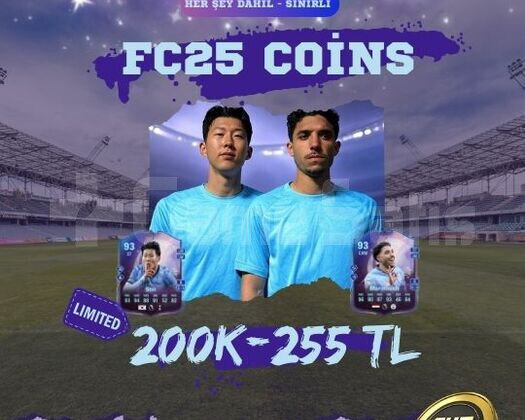 FC25 Coins - 200K/255 TL VERGİ BİZDEN