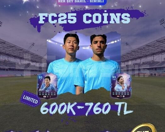 FC25 Coins - 600K/760 TL VERGİ BİZDEN
