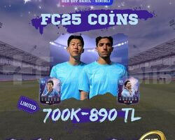 FC25 Coins - 700K/890 TL VERGİ BİZDENNN