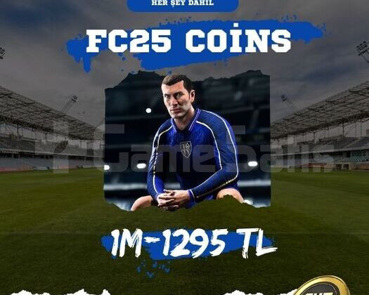 FC25 Coins - 1M/1295 TL VERGİ BİZDEN