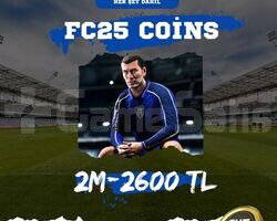 FC25 Coins - 2M/2600 TL vergi ve komisyon dahil