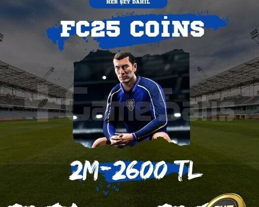 FC25 Coins - 2M/2600 TL vergi ve komisyon dahil