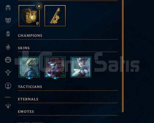 EUW Unranked | 1 Kostüm - 25 Hero | LoL Hesap