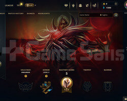 TR Unranked | 1 Kostüm - 22 Hero | LoL Hesap