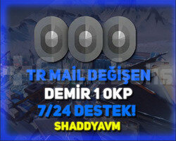 TR - DEMİR 1 0KP - MAİL DEĞİŞEN - ULTRA DÜŞÜK MMR!