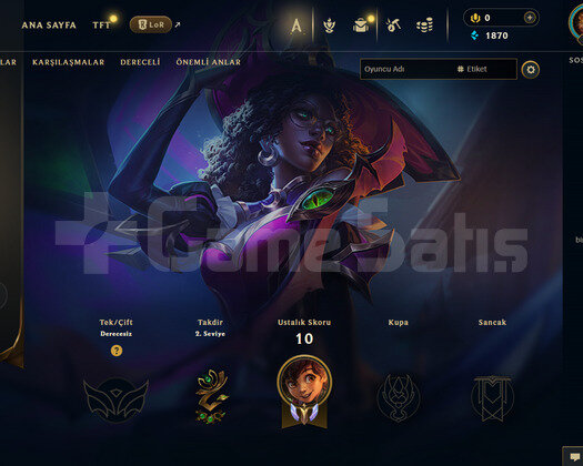 EUW Unranked | 2 Kostüm - 32 Hero | LoL Hesap