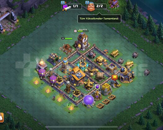 TEK ELDEN TEMİZ FULL CLASH OF CLANS HESABI