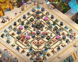 TEK ELDEN TEMİZ FULL CLASH OF CLANS HESABI