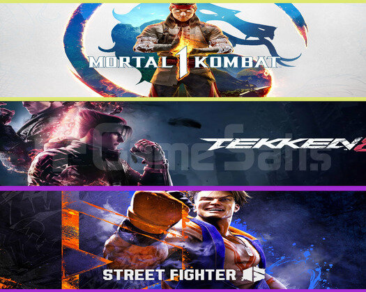 Mortal + Tekken 8 + Street Fighter 6