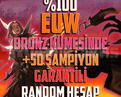 EUW BRONZ KÜMESİNDE +50 ŞAMPİYON