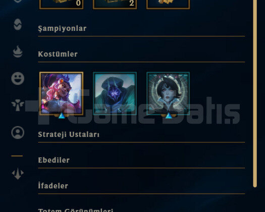 GEÇEN SEZON ZÜMRÜT / DERECELİ HAZIR / EUW