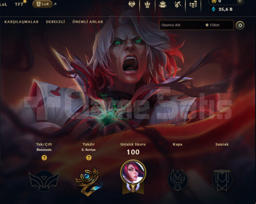 GEÇEN SEZON PLAT / 26 BİN MAVİ ÖZ / EUW