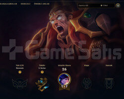 GEÇEN SEZON PLAT / DERECELİ HAZIR / EUW