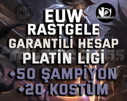 EUW PLATİN KÜMESİNDE +50 ŞAMPİYON