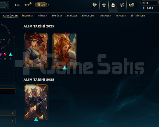 EUW BRONZ 3 S12 HESABI 3 KOSTÜM