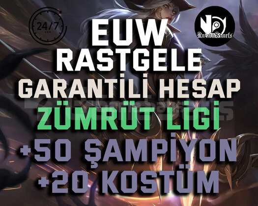 EUW ZÜMRÜT KÜMESİNDE +50 ŞAMPİYON