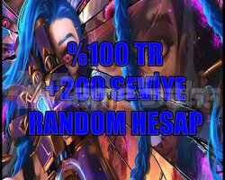 TR +200 SEVİYE +100 ŞAMPİYON RANDOM HESAP