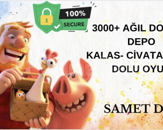 3.000 AĞIL  DOLU OYUN