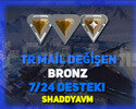 TR - MAİL DEĞİŞEN - BRONZ HESAP - ULTRA DÜŞÜK MMR!