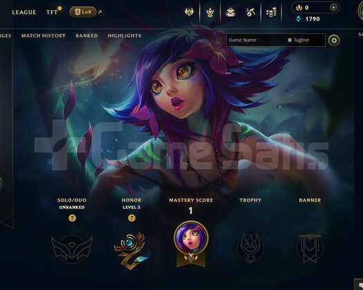 EUW Unranked | 20 Hero - 3 İade Hakkı | LoL Hesap