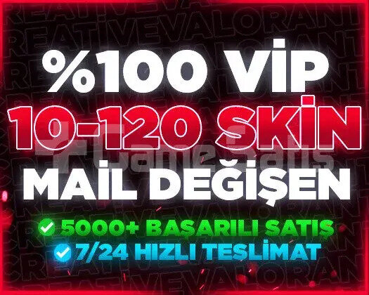 MAİL DEĞİŞEN | 10-120 SKİN GARANTİLİ RANDOM HESAP