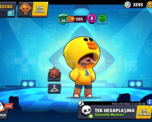 Brawl Stars 70 Karakter 20K Üstü Süper Ötesi
