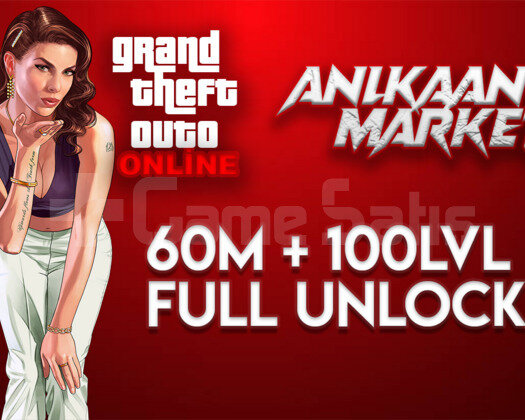 GTA Online 60M + 100 Level + Full Unlock+Bonus