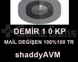 TR - DEMİR 1 0KP - MAİL DEĞİŞEN - ULTRA DÜŞÜK MMR!