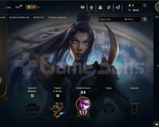 EUW Geçen Sezon Gold | 2 Kostüm - 28 Hero | LoL