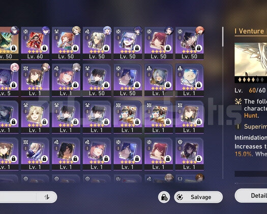 Feixiao + sign/acheron/robin + +65 wish