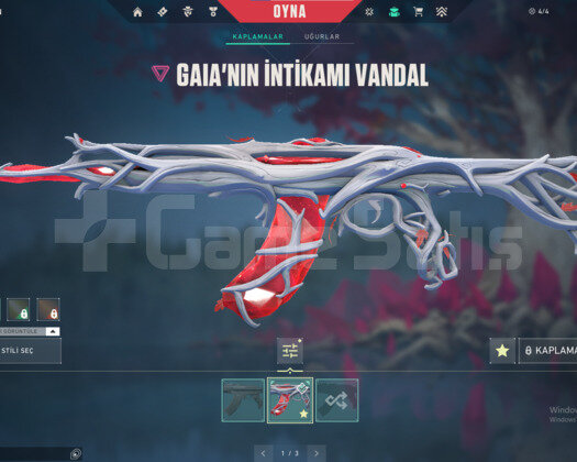 TR + GAİA VANDAL + PREMİUM SPECTRE +MAİLLİ
