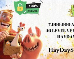 7 MİLYON ALTIN 40 LEVEL VE ÜZERİ | HAYDAY