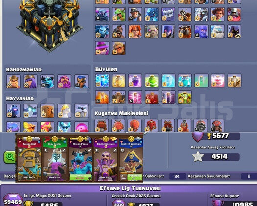 TH 17 MAX +4514 KS YILDIZI +EFSANE EKİPMANLAR