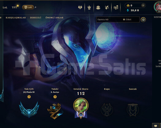 TR PLAT 3 / 5 KOSTÜM 20K MÖ