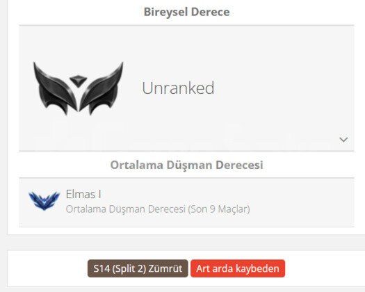 GEÇEN SEZON ELMAS / DERECELİ HAZIR / TR