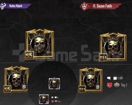 S5 - S11 FATİH FULL NADİR KOMBİNLER TEMİZ HESAP