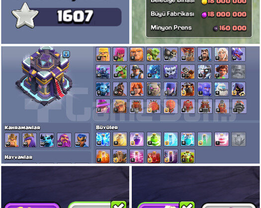 CLASH TH 15 MAX + MAX | 227 SEVİYE