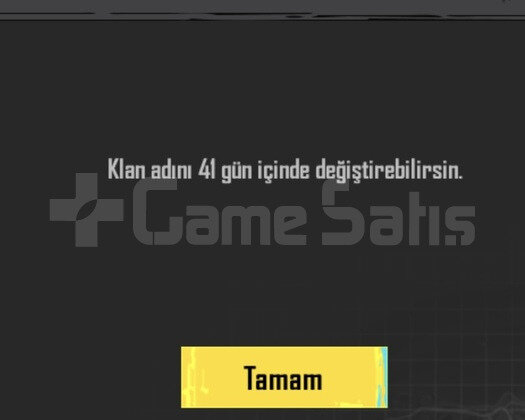 10 SEVİYE KLAN İSİM KAPALI UYGUNA BIRAKIRIM