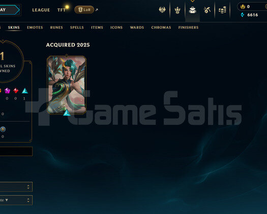 EUW Unranked | 1 Kostüm - 20 Hero | LoL Hesap