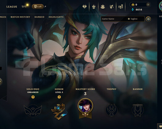 EUW Unranked | 1 Kostüm - 20 Hero | LoL Hesap